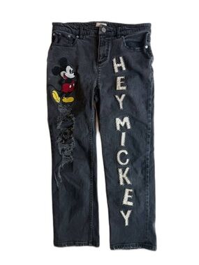 Alice+Olivia Disney Collab Mickey Jeans Size 26